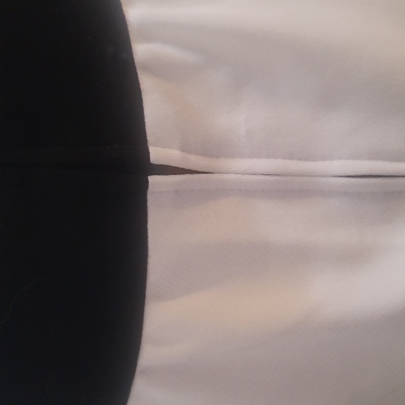 Alison Ayre Originals Black White Colorblock Maxi Dress Size 12 Formal Gown - Picture 8 of 10